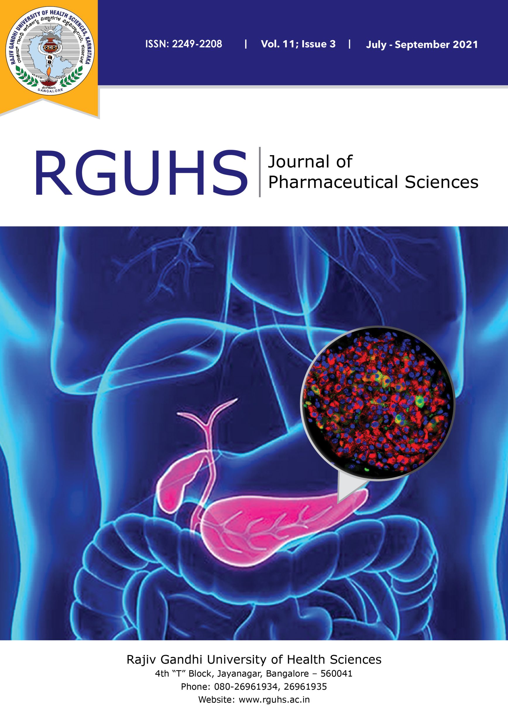 RJPS Journal Cover Page